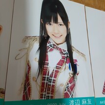 渡辺麻友　Theater 2009.July L版生写真3枚コンプ　AKB48 SKE48 NMB48 HKT48 NGT48 SUT48 アイドル　チームB_画像3