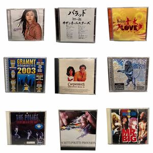 CD アルバム シングル まとめ売り ポップス ロック46点 宇多田ヒカル ミスターチルドレン ビートルズ ローリングストーンズ