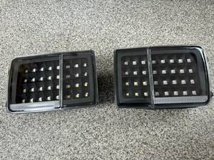 DA17V DA64V Every Scrum LED tail текущий . указатель поворота матовый черный линзы прозрачный левый и правый в комплекте новый товар 