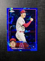 大谷翔平 Topps chrome Sapphire 2023 #17 shohei ohtani サファイア MLBカード エンゼルス 投手 _画像1