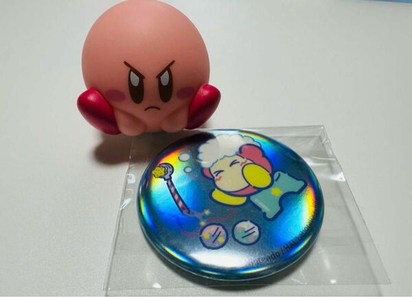 星のカービィ　おきあがりマスコット　オーロラカンバッジコレクション　ワドルディ