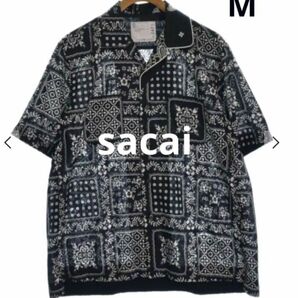 サカイ　sacaiシャツ　21 Archive Print Mix ペイズリーシャツ　さかいシャツ　バンダナ柄シャツ