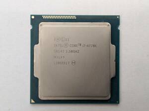 簡易チェック済み Intel Core i7-4770K 3.5GHz LGA1150
