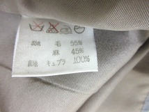 ISSEY MIYAKE イッセイミヤケ ジャケット 9 MG33445 毛55% 麻45% 日本製 PLEATS PLEASE プリーツプリーズ_画像7