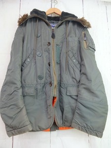 JUNYA WATANABE MAN ALPHA INDUSTRIES ジュンヤワタナベ マン アルファ インダストリーズ フライトジャケット N-2B S WR-J032 AD2006