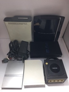 g173603 【ジャンク】PS2 PS3 Wii GC XBOX360 本体 まとめ 6台セット ※動作未確認 