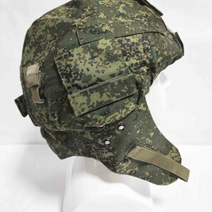 【Yes.Sir shop】ロシア軍 6b47 ヘルメットカバー デジタルフローラ 新品未使用の画像9