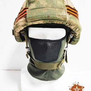 【Yes.Sir shop】 ロシア軍 Ratnik 6B47 ヘルメット MOX迷彩 新品未使用　カバー付き