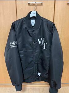 23AW WTAPS TEAM JACKET ブラックＬ