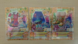 アイカツ 2014 2弾 ＣＰ カラフルジラフ コーデ きい セット