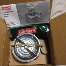 送込　未使用　コールマン　１－バーナー ストーブ　Coleman DUAL-FUEL 1-BURNER STOVE_画像7