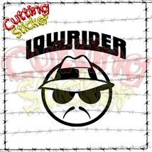 【カッティングステッカー】LOWRIDER LOGO2 / ローライダー / CHICANO / チカーノ / サイズ調整可能 / 輸入 / 屋外耐水仕様シート_画像2