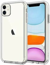 JEDirect iPhone11 ケース (2019 モデル、6.1インチ専用) 黄ばみなし 衝撃吸収 バンパーカバー 傷つけ防_画像1