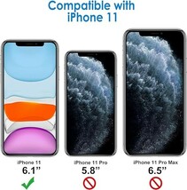 JEDirect iPhone11 ケース (2019 モデル、6.1インチ専用) 黄ばみなし 衝撃吸収 バンパーカバー 傷つけ防_画像2