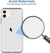JEDirect iPhone11 ケース (2019 モデル、6.1インチ専用) 黄ばみなし 衝撃吸収 バンパーカバー 傷つけ防_画像5