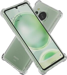 Hy+ AQUOS sense8 耐衝撃 ケース SH-54D SHG11 SH-M26 カバー ストラップホール 米軍MIL規格