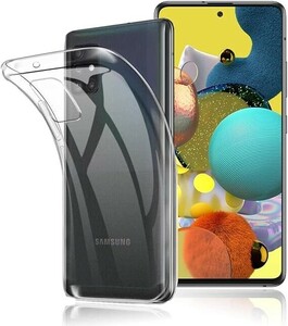 対応 Galaxy A51 5G SCG07 ケース Galaxy A51 5G カバー クリア TPU透明保護 ソフト シリコン