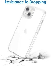 JEDirect iPhone13 保護ケース(6.1インチ専用) 黄ばみなし 衝撃吸収 バンパーカバー 傷つけ防止 クリアバック_画像6