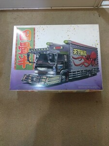  Aoshima 1/32 value deco truck No11 four tatami half (4t reefer ) not yet constructed goods plastic model truck ..