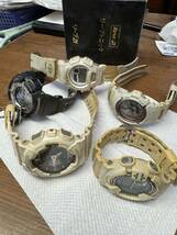 CASIO G-SHOCK FROGMAN フロッグマン DIVER ダイバー DW-9900 腕時計 クオーツ チタン ホワイト アナログ 200Mまとめて5点_画像4