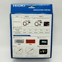 【未使用品】HIOKI (日置電機) 絶縁抵抗計 IR4051-11 スイッチ付きリードセット(デジタル絶縁抵抗計 )_画像4