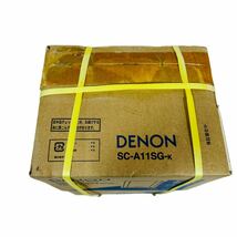 【新品未開封】Denon ブックシェルフスピーカー ブラック SC-A11SG-K 2台セット ペア (デノン オーディオ機器 黒)_画像5