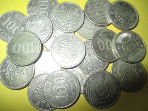 ★稲100円銀貨《昭和41年》　 50枚　　美品＋－