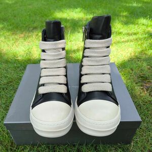 Rick Owens 風　ハイカットスニーカー　ダークシャドウ　ジオバスケット