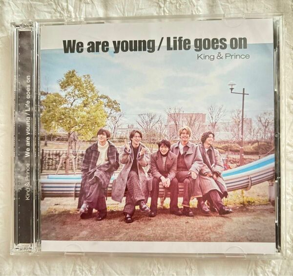  King & Prince CD+DVD/We are young/Life goes on 初回限定盤B