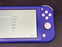 ★【同梱不可】中古品 Nintendo Switch Lite 本体 HDH-001 ニンテンドースイッチライト ブルー_画像4