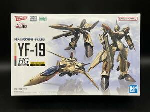 ★【同梱不可】未組立 マクロスモデラーズ HG 1/100 マクロスプラス YF-19