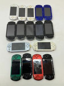 ★【同梱不可】ジャンク品 SONY ソニー PSP-1000/2000/3000 計16台セット