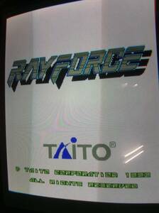 珍品！中古基板【レイフォース / RAY FORCE】＊タイトー / TAITO