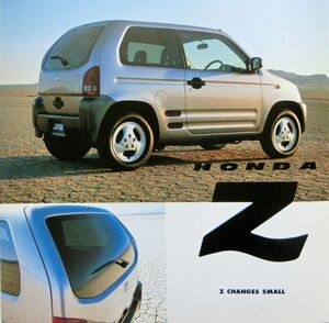 ★送料無料♪即決！ ■ホンダ Z カタログ ◇2000年 全28ページ 美品♪ ◆ HONDA-Z