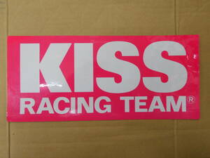 未使用　KISS　RACING　TEAM　ステッカー　1枚　宅急便発送　キスレーシングチーム