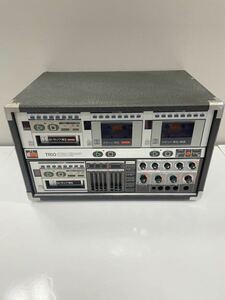 【KENWOOD】希少品 レトロ TRio８トラカラオケシステム ８TRACK TAPE PLAYRY/CASSETTE RECORDEA OK-7000　＊動作確認済＊