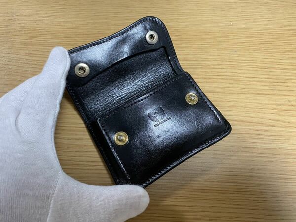 特注品　ワイルドスワンズ　旧ロゴ　裏貼り有り　小銭入れ　タング　二つ折りミニ財布
