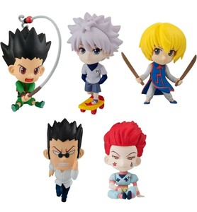 HUNTER×HUNTER アドバージ モーション 全5種セット ハンターハンター ゴン キルア クラピカ ヒソカ レオリオ