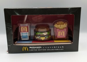 マクドナルド ナノブロック リミテッドエディション コレクターズキット ビッグマックセット