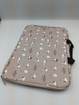 スヌーピー　多機能タブレットケース　モバイルケース　モバイルノート　パソコンバッグ　ブリーフケース　SNOOPYバッグ_画像2