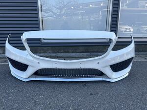  Mercedes Benz W205 C Class front bumper AMG line C180 C200 C250 diamond white stock 515 personal delivery possibility Aichi prefecture 