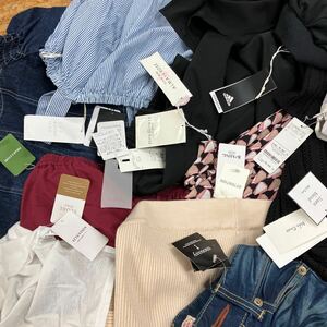 全てタグ付き！レディース人気ブランドアイテム40点セットまとめ売り　ZARA MURUA IENA BEAMS RESEXXY EMODA FREAKS adidas Mila Owen など