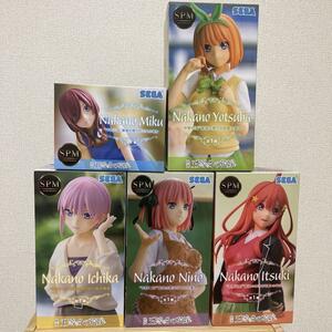 未開封 フィギュア 五等分の花嫁 スーパープレミアムフィギュア 最後の祭り 5個セット 中野一花 中野二乃 中野三玖 中野四葉 中野五月 