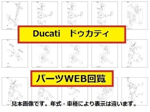 2005 DUCATI Ducati MONSTER 620 DARK список запасных частей 