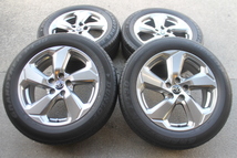 トヨタ 50系RAV4純正アルミホイール 7.0J-18 +35 5H-114.3 225/60R18 4本 RAV4 ハリアー レクサスNX 10系_画像1