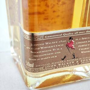 【全国送料無料】Johnnie Walker 1820 Special Blend Exceptionally Smooth Old Scotch Whisky 40度 50ml【ジョニーウォーカー】の画像9