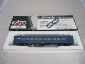 KATO　スハフ４２　改装形（ブルー）１－５５２　金属手すり、トイレ近代化