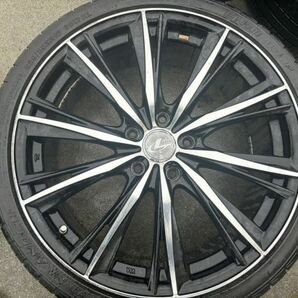 アルミホイール  weds LEONIS  19インチ 19×7.5J ET53 225/35R19 88W 030501JOの画像7