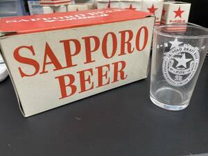 サッポロビール 6型グラス 5個セット リボンシトロン リボンオレンジ 札幌生ビール【未使用】非売品 昭和レトロ コレクション