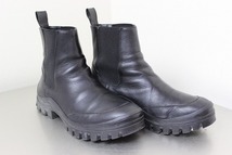 [D03756]　vibram NEGRO BLACK NOIR 靴 箱付き_画像2